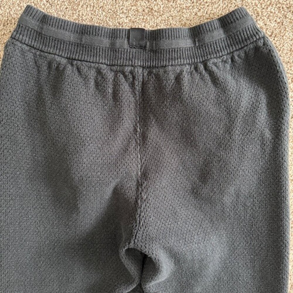 TOMMY JOHN High Rise Sweater Lounge Jogger Pants Black Small - Picture 9 of 11